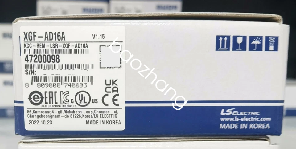 1 peça nova em folha módulo LS XGF-AD16A via FedEx ou DHL - Imagem 1 de 1