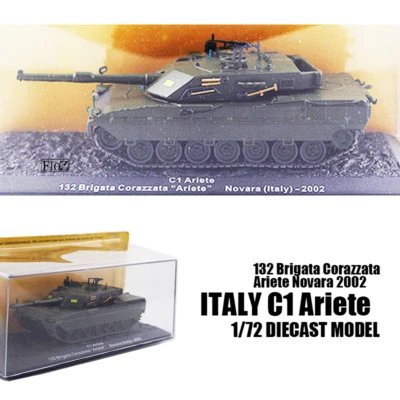 ITALY C1 Ariete 132 Brigata Corazzata Ariete Novara 2002 1/72 DIECAST TANK IXO - Image 1 of 4