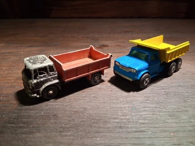 Camión volquete Matchbox Series Superfast No.48 y volquete Bedford No.3 7 1/2 toneladas Foto 1 de 4