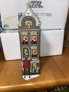DEPT 56 Weihnachten in der Stadt Pickford Place Heritage LICHT mit BOX NICHT MEHR PRODUZIERT 58879 - Bild 1 von 11