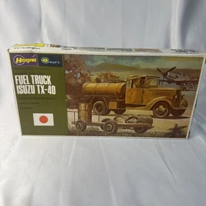 Hasegawa 1/72 Scale Model Kit Fuel Truck Isuzu TX-40 With Figures & Accessories - Picture 1 of 14