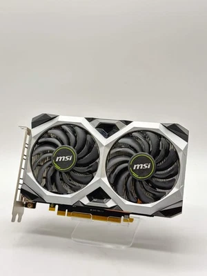 MSI GeForce GTX 1660 Ti VENTUS XS 6GB Black Graphics Card - Image 1 of 4