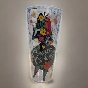 TERVIS Disney Alice In Wonderland Curiouser Tumbler 24 oz Insulated Cup With Lid - Picture 1 of 3
