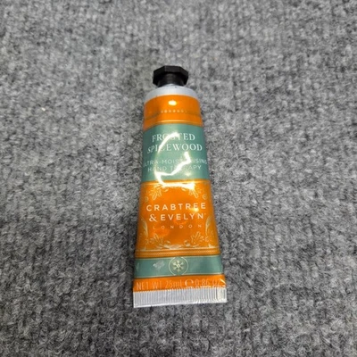 Crabtree & Evelyn FROSTED SPICEWOOD Hand Therapy RARE HTF 0.9 oz SEALED RARE - Image 1 of 4