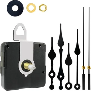 Mecanismo de reloj de repuesto, movimiento de cuarzo a batería silencioso hágalo usted mismo pared - Imagen 1 de 8