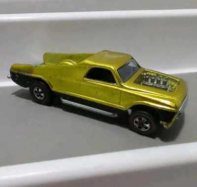 HOT WHEELS VINTAGE ORIGINAL REDLINE 1969 SEASIDER U.S. BASE YELLOW - Image 1 of 4