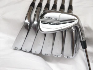 Used Cobra Forged Tec X Iron Set 5-PW,GW KBS Tour Lite Stiff Flex Steel Shafts - Picture 1 of 9