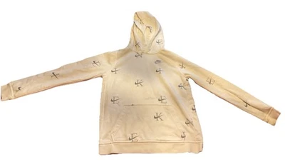 Sudadera con Capucha Nike Niños XL Blanco/Gris Swoosh Estampado Completo AOP NUEVA SIN ETIQUETAS Foto 1 de 4