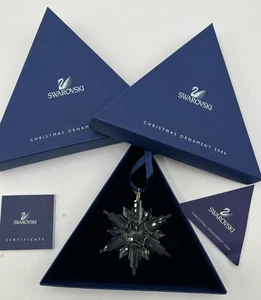 Swarovski Star 2006 Adorno de Navidad Cristal Copo de Nieve 837613 Caja Original - Imagen 1 de 4