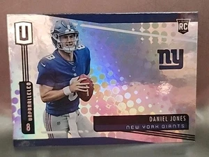 🔥🏈 2019 Panini Unparalleled Rookie Daniel Jones #206 Rookie RC - Picture 1 of 2