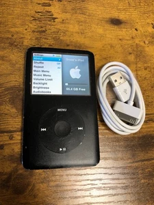 Apple iPod classic 6. Generation schwarz (80GB) #3789 - Bild 1 von 4