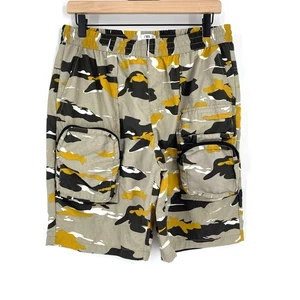 Pantalones Cortos de Nylon Zara Para Hombre Camuflados Talla Grande Bolsillos de Carga - Imagen 1 de 6