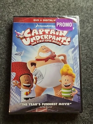Captain Underpants: The First Epic Movie dvd New - Sealed - Image 1 of 2