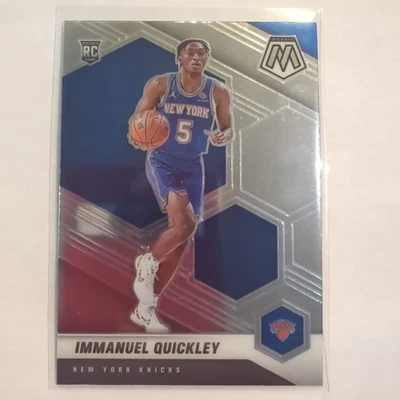 2020-21 Panini Mosaic - Rookie Immanuel Quickley #208 (RC) - Image 1 of 4