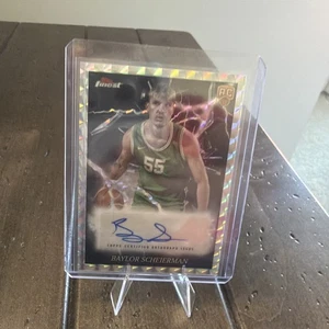 2024-25 Topps Finest BAYLOR SCHEIERMAN Rookie elettrificante geometrico auto #ES-BS - Foto 1 di 2