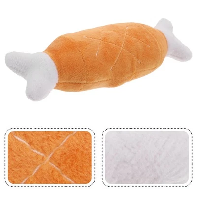 Jouet à mâcher pour chien, jouet en forme de patte de poulet grinçant, jouet - Image 1 of 4