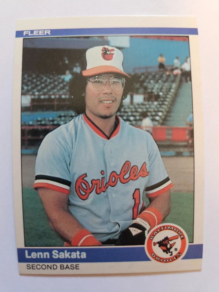 1984 FLEER LEON SAKATA #19 NM - Image 1 of 1