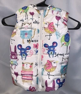 Cute Crew Girls Puffy Vest Jacket - Picture 1 of 5