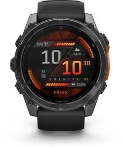 Garmin FENIX 8 AMOLED Montre connectee 51 mm noir - Zdjęcie 1 z 7