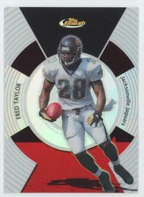 2005 Topps Finest Refractor Fred Taylor /399 Jaguars #29 C23 - Image 1 of 2