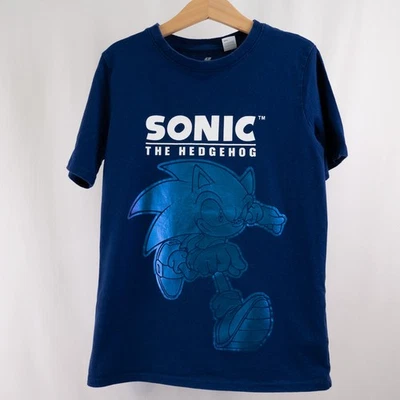 Camiseta H&M Sonic the Hedgehog Gráfica Metálica • Azul • 8/10 Foto 1 de 4