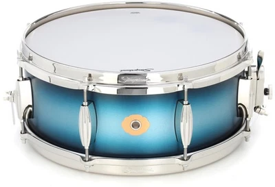 Slingerland Radio King Artist Snare Drum - 5.5 inches x 14 inches, Blue and - Image 1 of 4