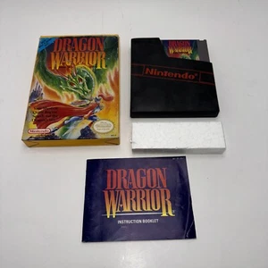 Dragon Warrior NES CIB Nintendo Game Styrofoam Manual Box Insert [ No Guide ]  - Picture 1 of 13