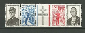 France 1971 Anniversaire mort du Général de Gaulle 4 timbres neufs MNH /7059 - Imagen 1 de 1