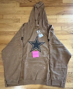 Official Dallas Cowboys Nike 2023 Salute To Service Club Pullover Hoodie - 4XL - Picture 1 of 3