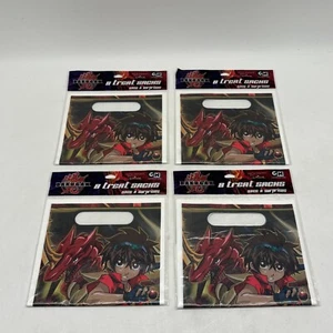 Bakugan Battle Brawlers Birthday Treat Sacks Bags Four (4) Package Lot! - Picture 1 of 10