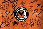 NEWPORT COUNTY SIGNED A4 PHOTO BY 2020-2021 SQUAD + COA 2