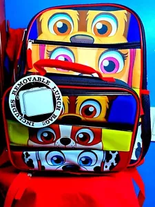 Accessory Innovations Paw Patrol Backpack with Lunch Kit, Multicolor New Ages 3+ - Picture 1 of 2