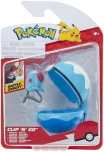 Pokemon Clip n Carry Pokeball Tentacool con bola de buceo 2" figura de batalla NUEVO 2025 - Imagen 1 de 5