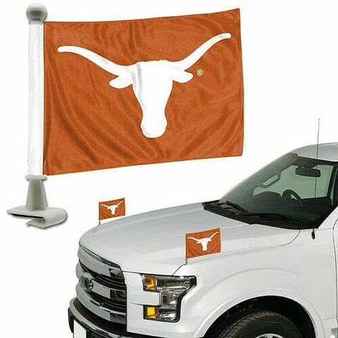 Texas Longhorns NCAA Ambassador Car Flag Set Cover