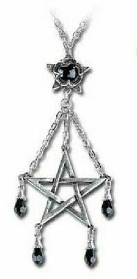 Pentacol Spada Pendant Peltro Alchemy Gothic - Immagine 1 di 2