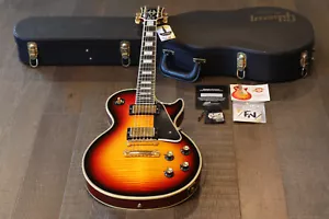 2008 Gibson Custom Shop 1968 Les Paul Custom Reissue Figured Triburst + COA OHSC - Picture 1 of 22