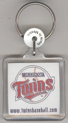 Minnesota Twins Acrylic Logo Key Chain AMC Movie Watcher - Image 1 of 2