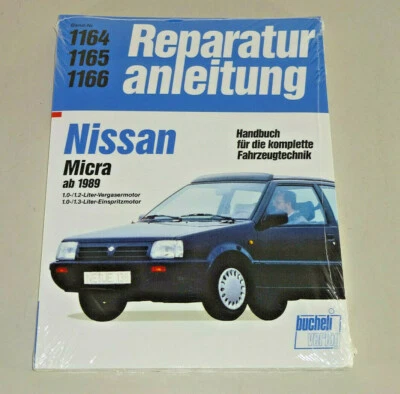 Manuale Di Riparazione - Nissan Micra - Tipo K10 - Dal 1989 - Immagine 1 di 2