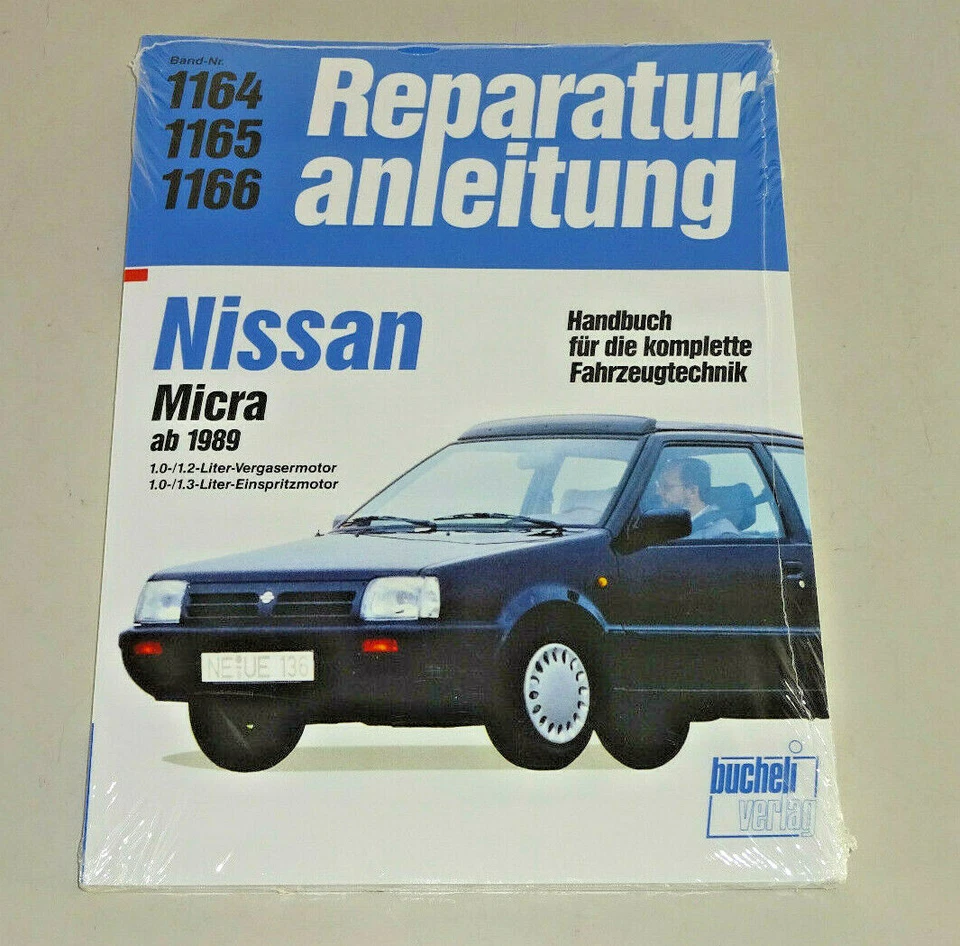 Manual De Reparación - Nissan Micra - Tipo K10 - Desde Año 1989 - Imagen 1 de 2