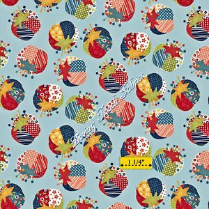 STUDIO 8 "CRAFTY STUDIO" #4584 PATCHWORK SPILLA CUSCINI TESSUTO PREZZO PER 1/2 YD - Foto 1 di 1