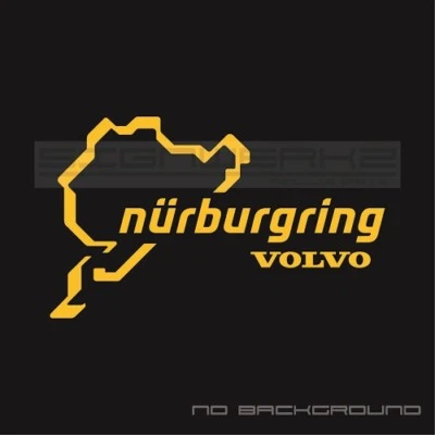 Par de calcomanías adhesivas logotipo Volvo Nurburgring T50R Penta BTCC XC90 Suecia Foto 1 de 4