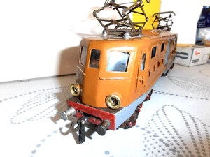 FANTASTICA LOCOMOTIVA ELETTRICA "E 424" SCALA 0 ARTIGIANALE FUNZIONANTE A.C - Picture 1 of 8