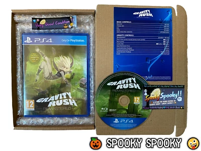 Gravity Rush Remastered Sony PS4 - UK PAL VGC with Natural Disc - Tracked - Image 1 of 4