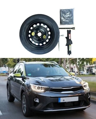 Kit Rueda de Repuesto 17" para Kia Stonic con Gata, Llave y Funda - Imagen 1 de 4