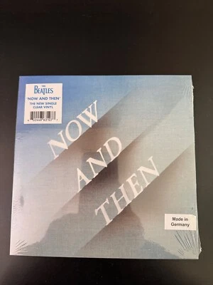 THE BEATLES LIMITED EDITION NOW AND THEN - 7" SINGLE 45 RPM CLEAR VINYL - NEW! Foto 1 de 3