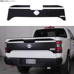 Matte Black Rear Tailgate Decal Vinyls Fit For Nissan Frontier 2022+ - Picture 1 of 12