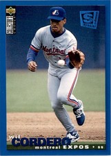 1995 Collector's Choice SE Wil Cordero Montreal Expos #97