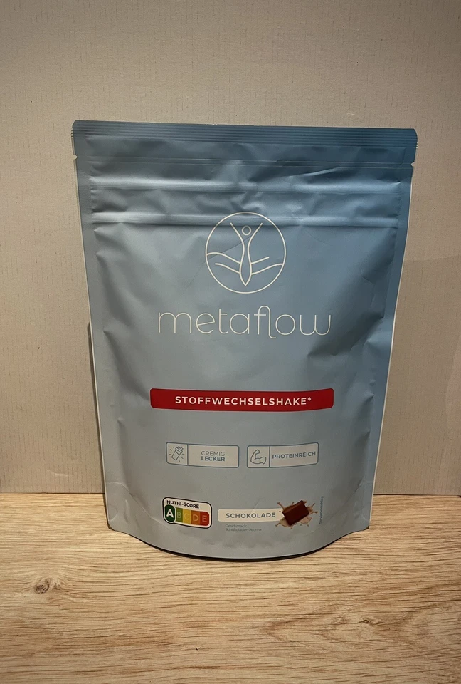 Metaflow Meta Flow Stoffwechselshake Schoko 450g NEU