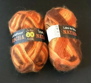 2 Spulen Natascha Garn 85 % Acryl 15 % Mohair je 1 3/4 Unzen - Bild 1 von 1