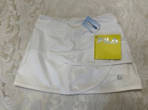 FILA Girls Tennis Skirt White Moc-Tiered Size Small NWT - Picture 1 of 7